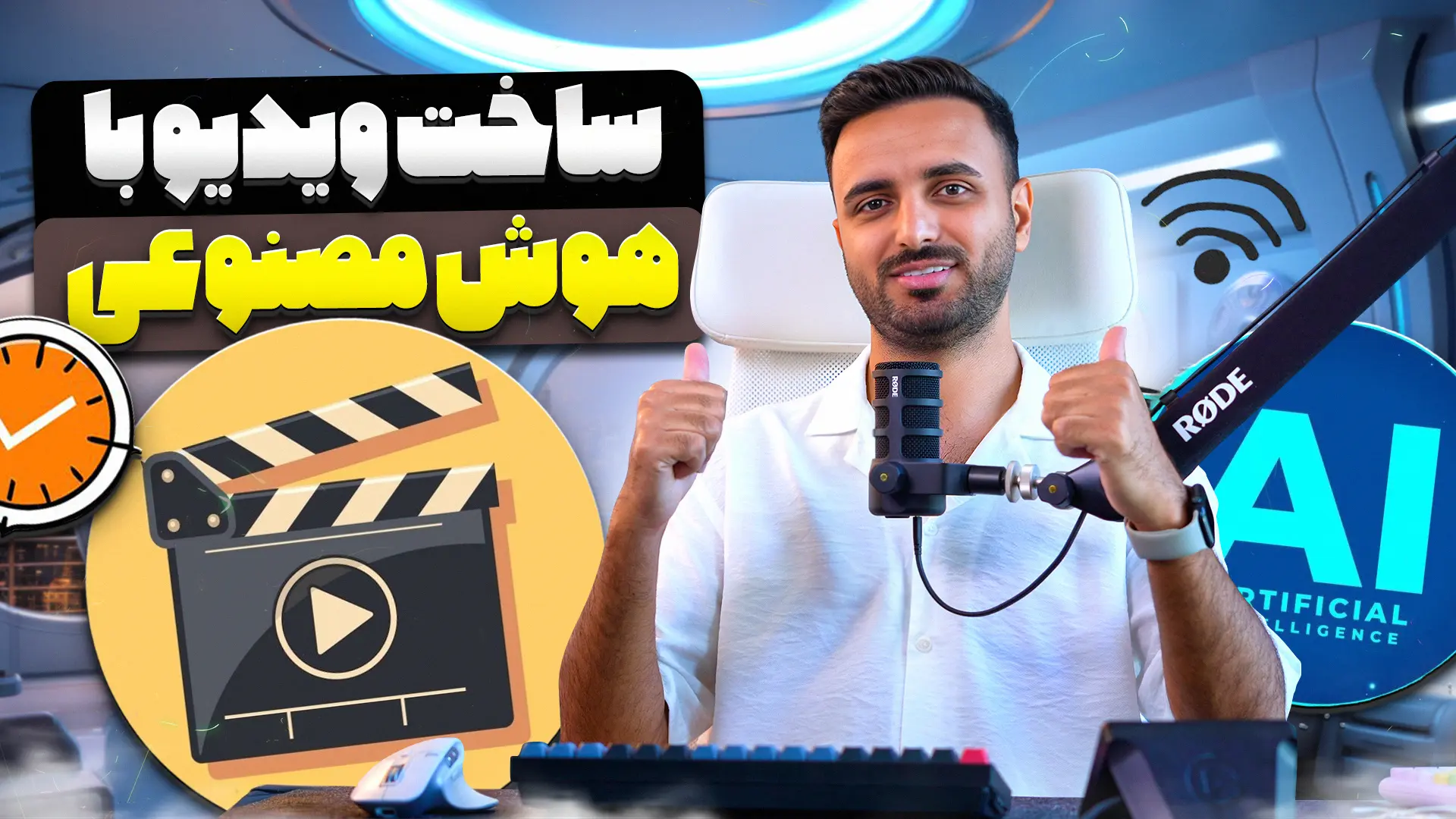 آموزش ساخت ویدیو با هوش مصنوعی